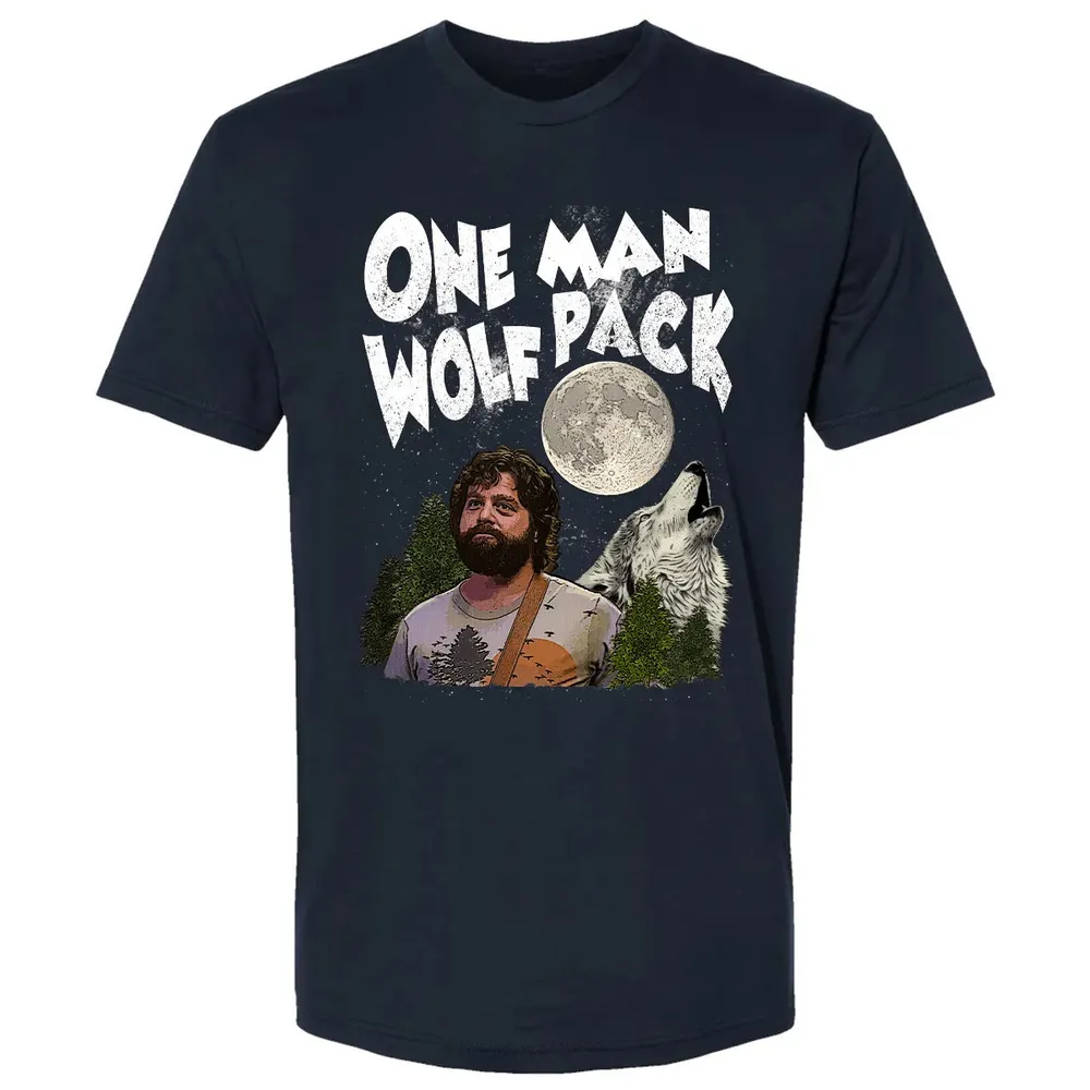 One Man Wolf Pack Premium Unisex T-shirt - 2