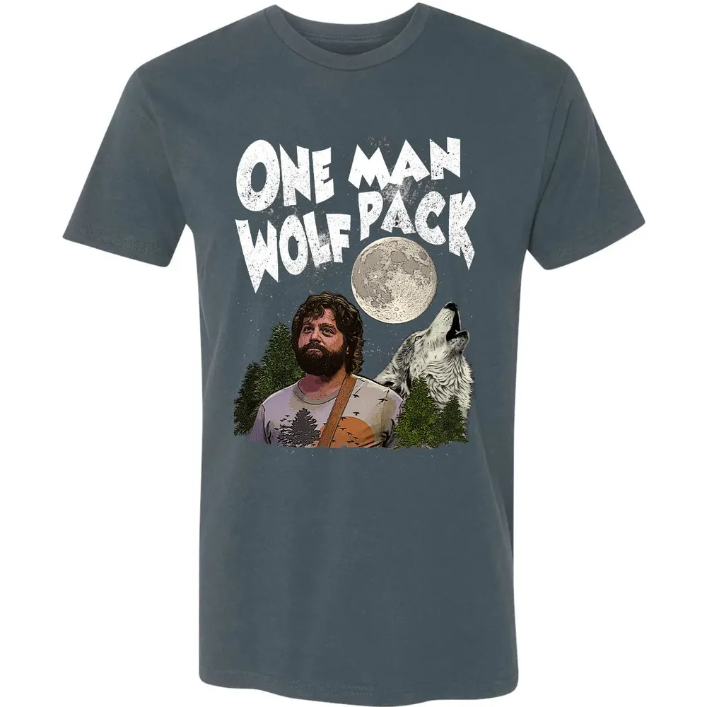 One Man Wolf Pack Premium Unisex T-shirt - 14