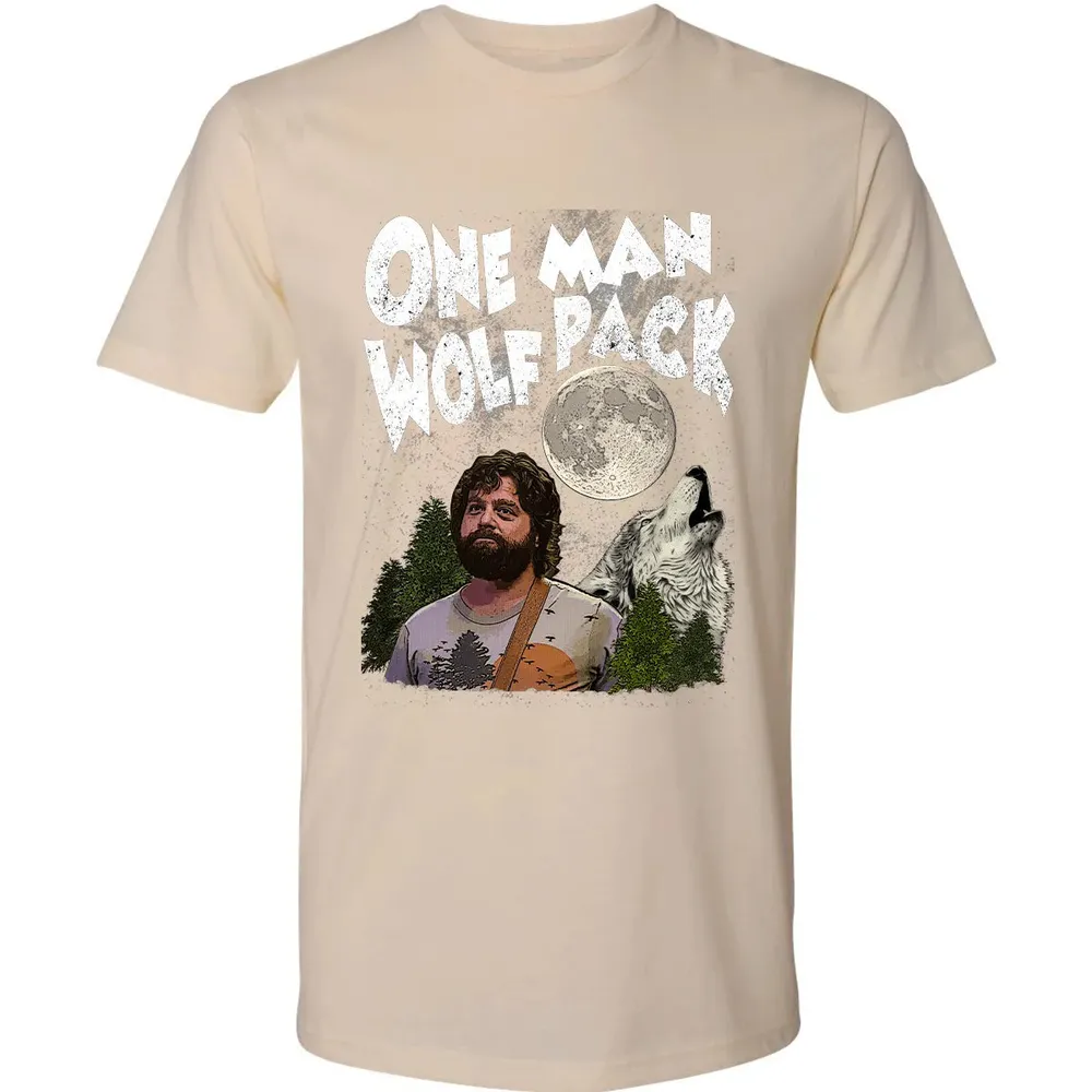 One Man Wolf Pack Premium Unisex T-shirt - 13