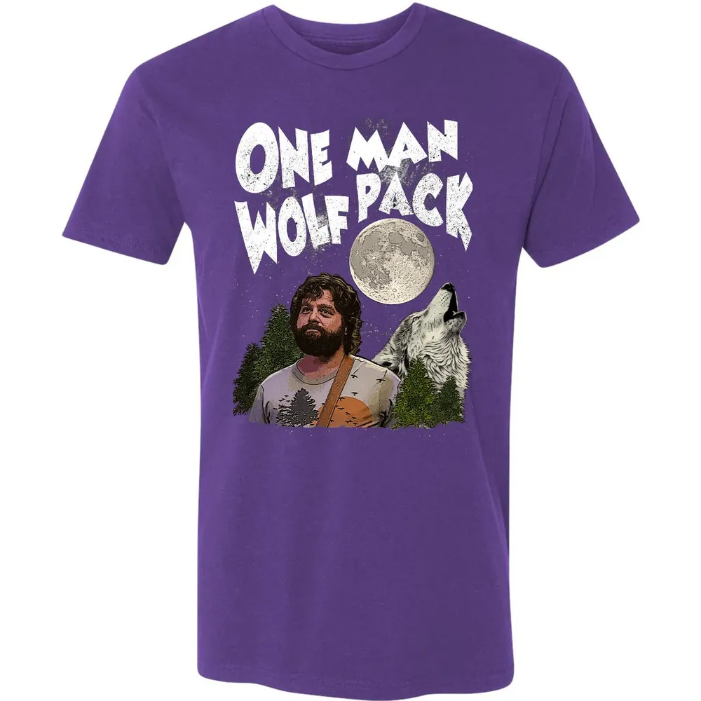 One Man Wolf Pack Premium Unisex T-shirt - 7