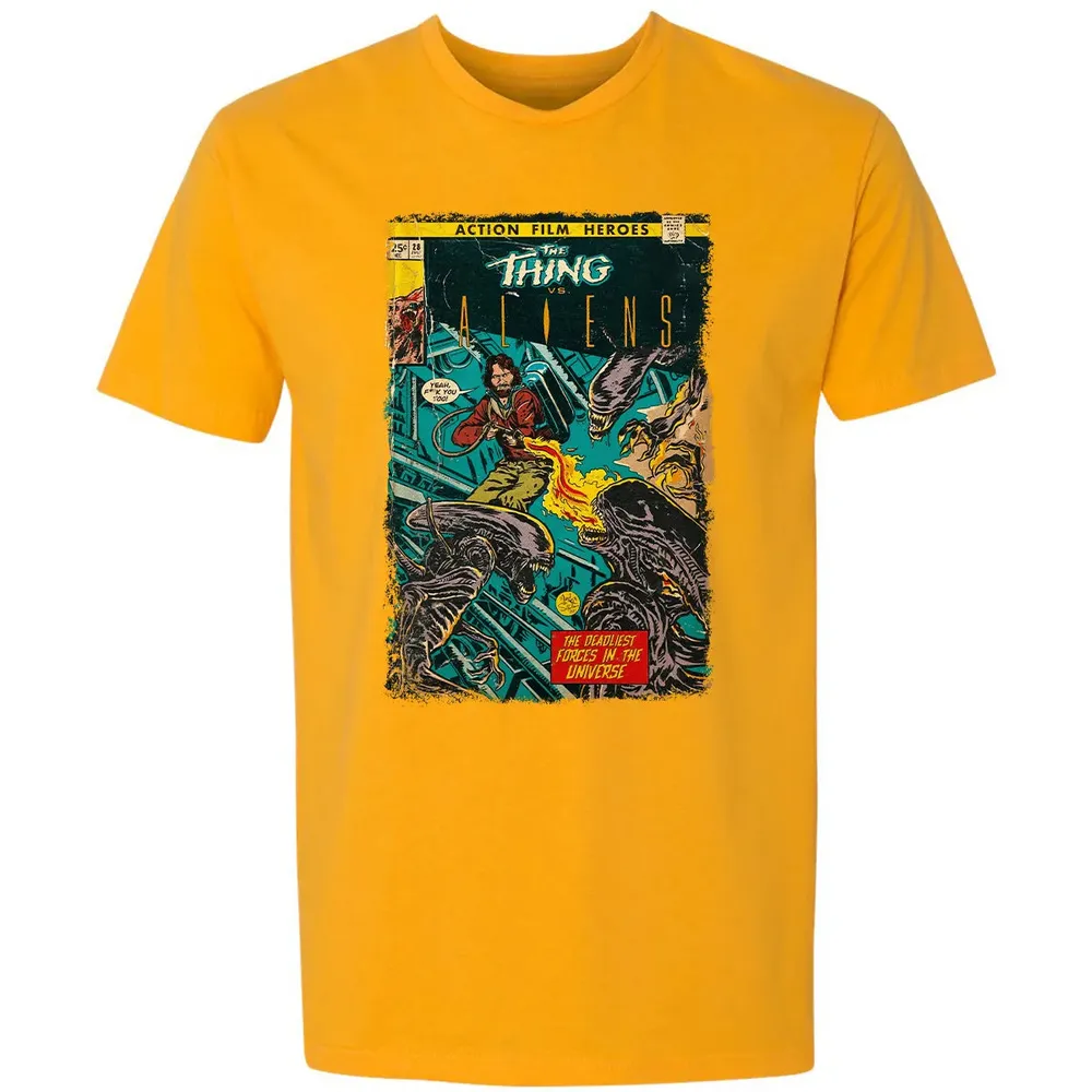 The Thing vs Aliens Premium Unisex T-shirt - 11