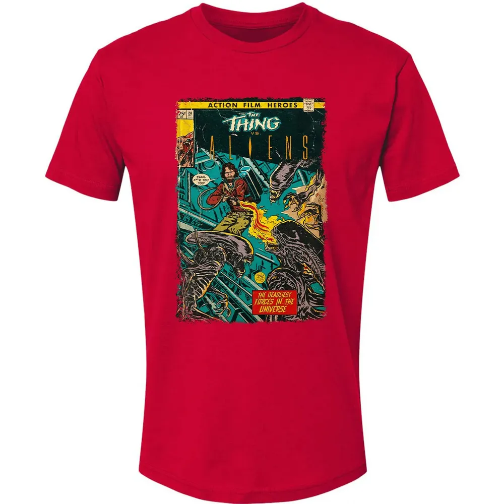 The Thing vs Aliens Premium Unisex T-shirt - 6