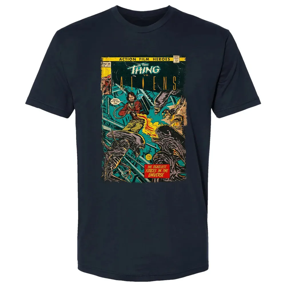 The Thing vs Aliens Premium Unisex T-shirt - 2