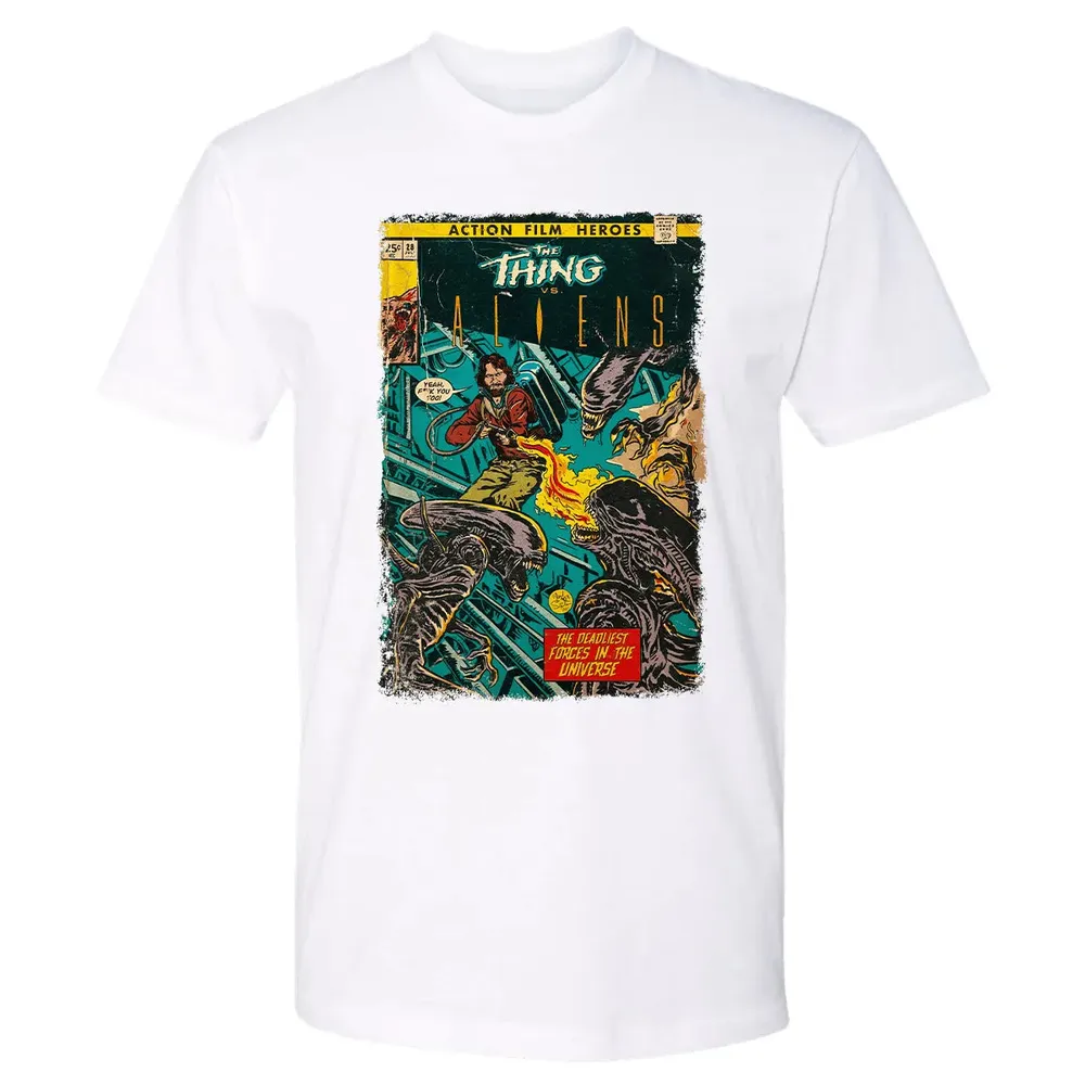 The Thing vs Aliens Premium Unisex T-shirt - 4