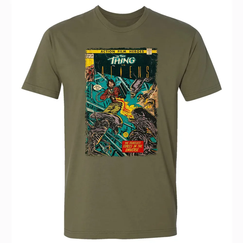 The Thing vs Aliens Premium Unisex T-shirt - 5