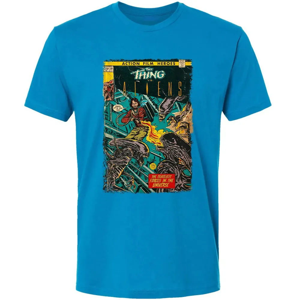 The Thing vs Aliens Premium Unisex T-shirt - 15