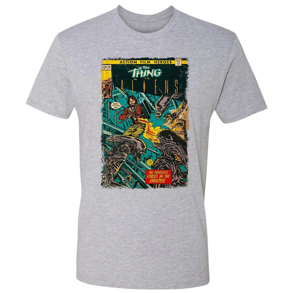 The Thing vs Aliens Premium Unisex T-shirt - 9