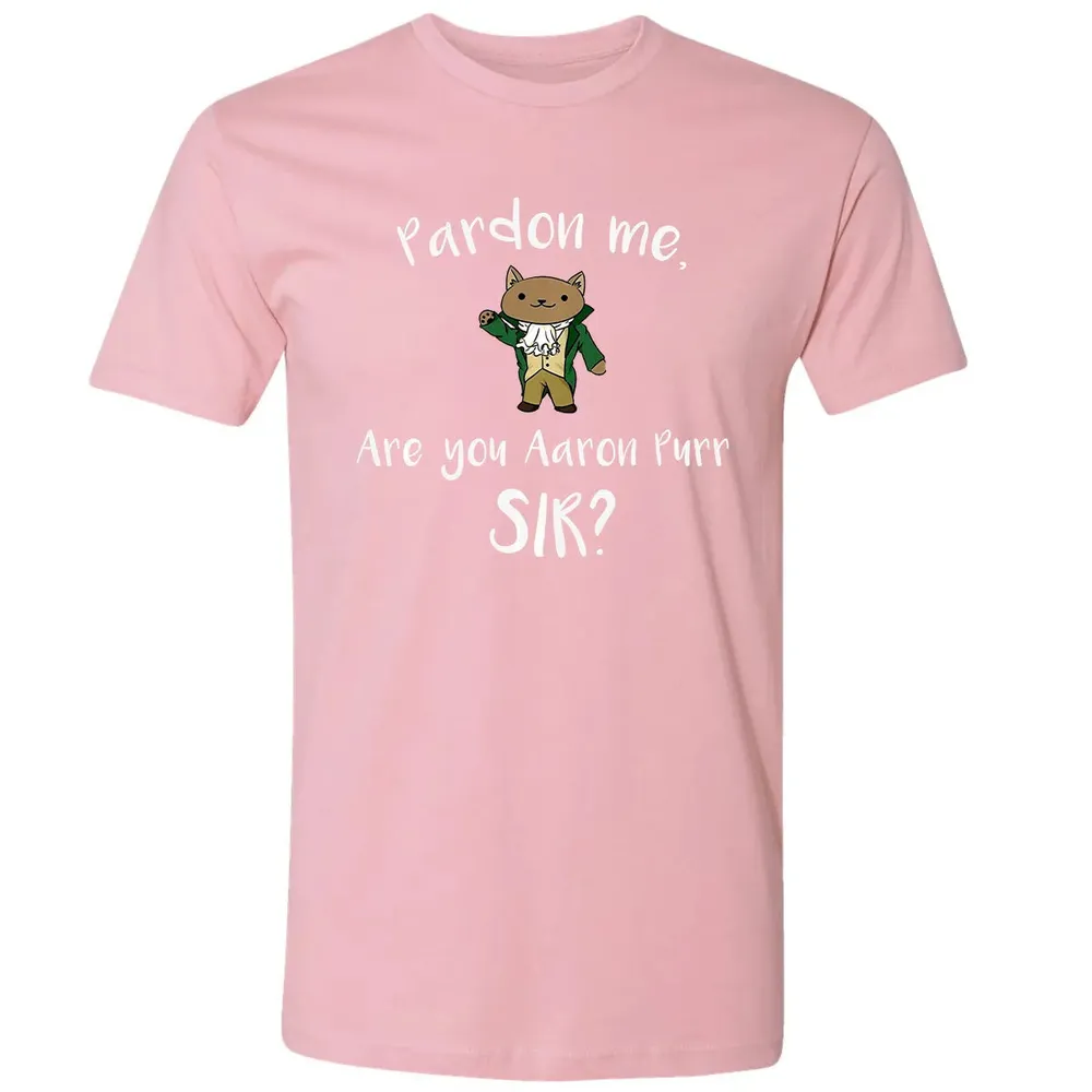 Are you Aaron Purr Sir Funny Cat Hoodie Hooded Sweat Premium Unisex T-shirt - 3
