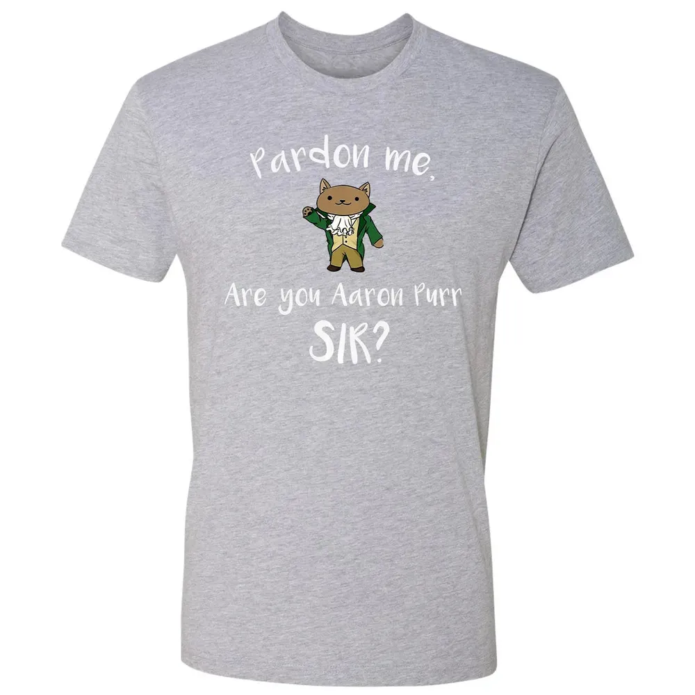 Are you Aaron Purr Sir Funny Cat Hoodie Hooded Sweat Premium Unisex T-shirt - 9