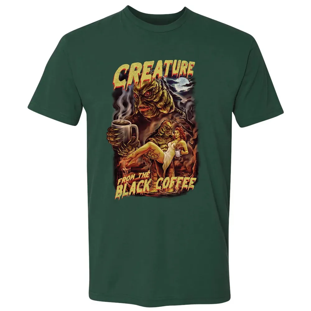 Creature From The Black Coffee Premium Unisex T-shirt - 12