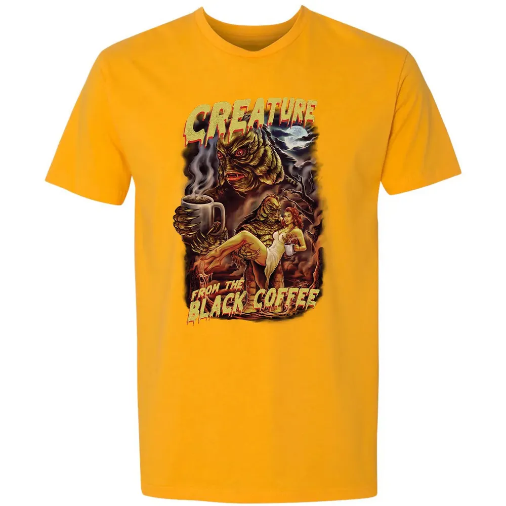 Creature From The Black Coffee Premium Unisex T-shirt - 11