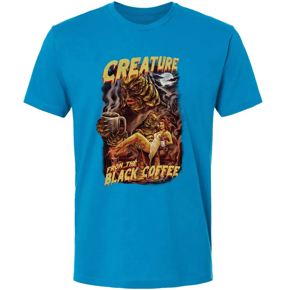 Creature From The Black Coffee Premium Unisex T-shirt - 15