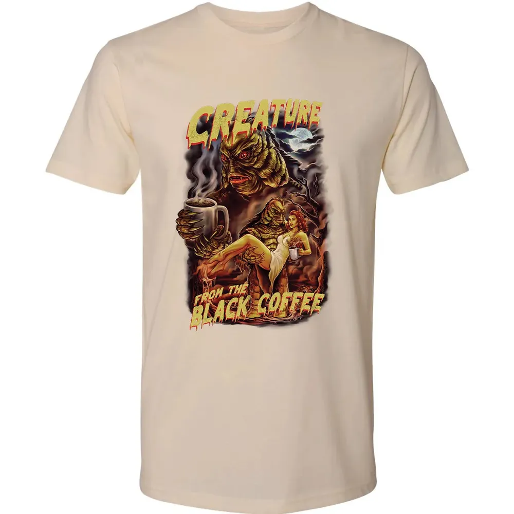 Creature From The Black Coffee Premium Unisex T-shirt - 13