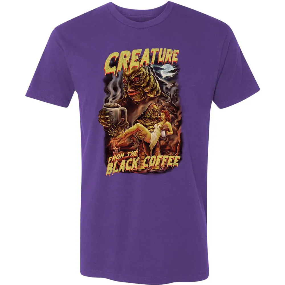 Creature From The Black Coffee Premium Unisex T-shirt - 7