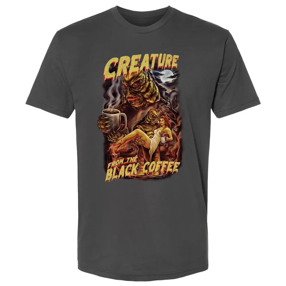 Creature From The Black Coffee Premium Unisex T-shirt - 8
