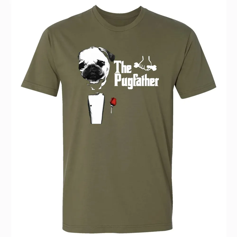 The Pug Father Premium Unisex T-shirt - 5