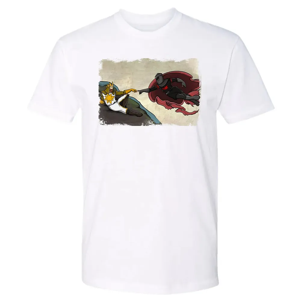 Creation Of Black Knight Premium Unisex T-shirt - 4
