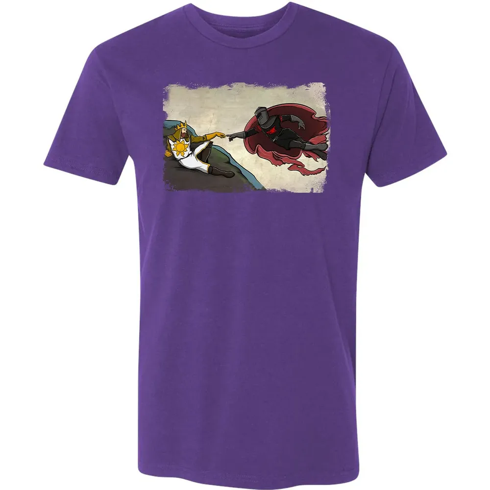 Creation Of Black Knight Premium Unisex T-shirt - 7