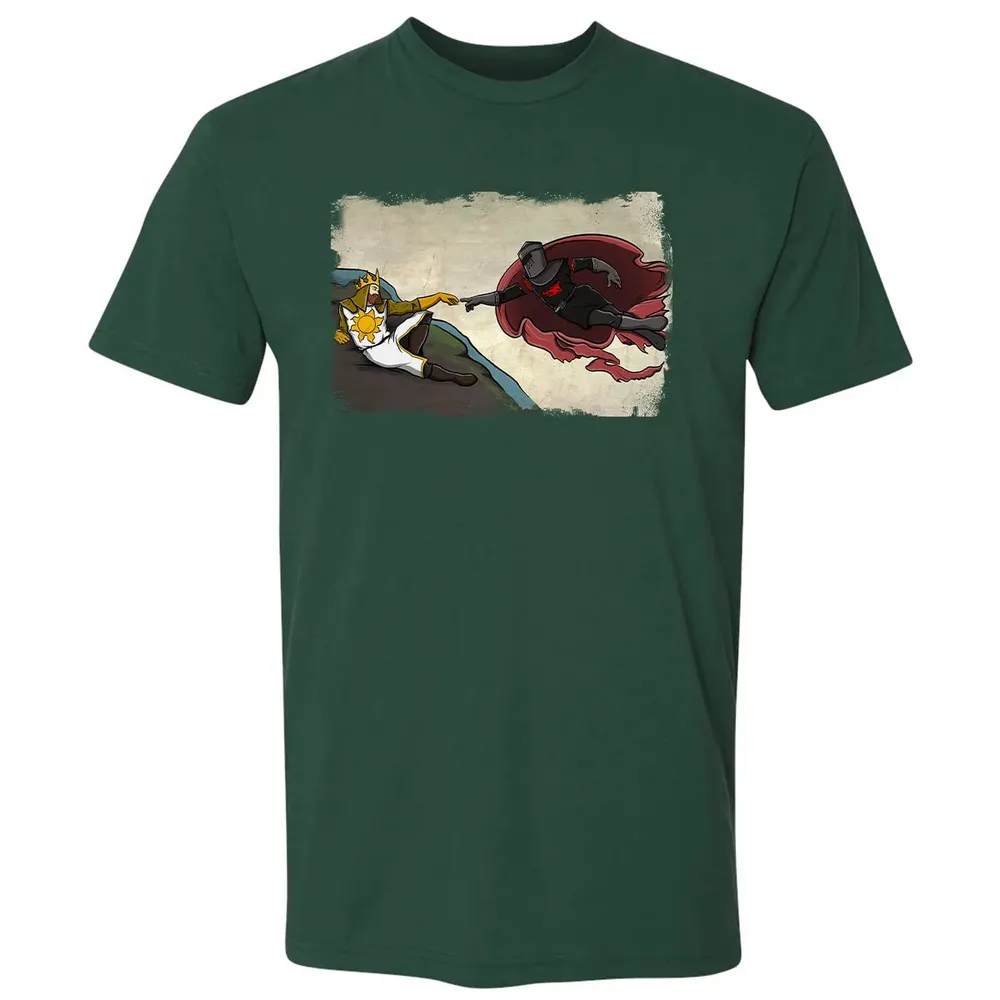 Creation Of Black Knight Premium Unisex T-shirt - 12