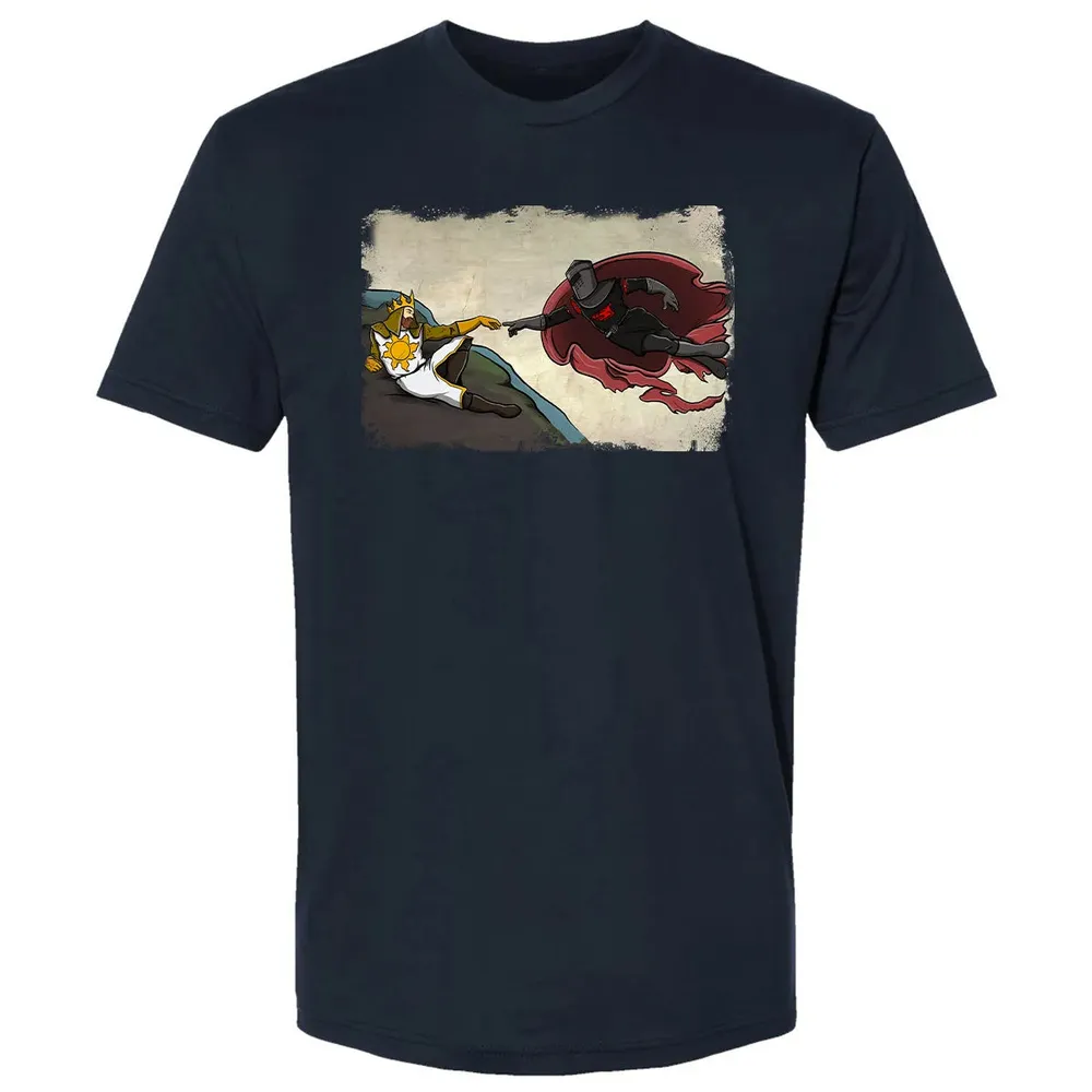 Creation Of Black Knight Premium Unisex T-shirt - 2