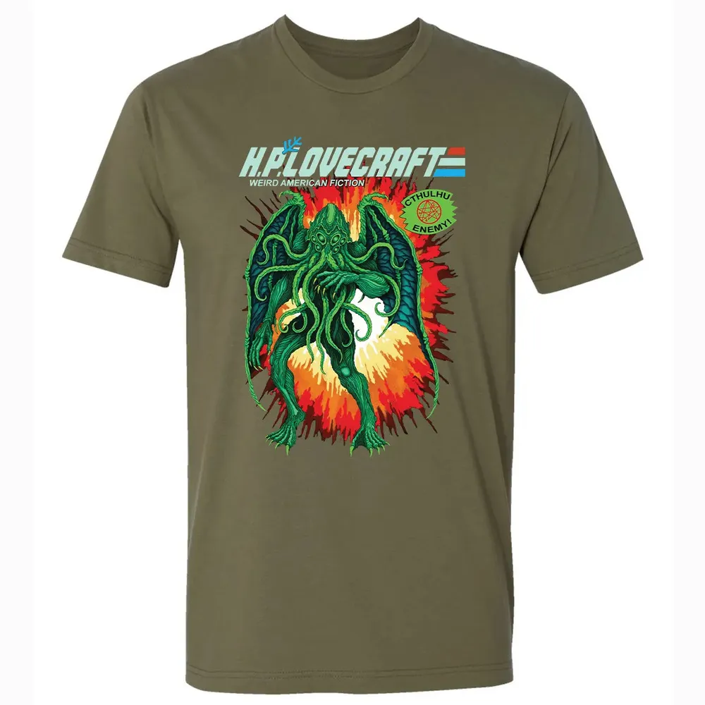 Lovecraft Cthulhu Premium Unisex T-shirt - 5