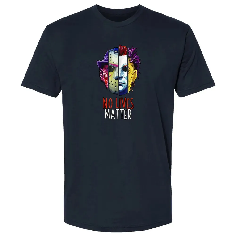 No lives matter horror villains Premium Unisex T-shirt - 2