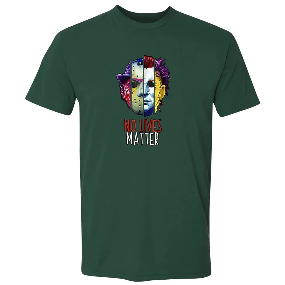 No lives matter horror villains Premium Unisex T-shirt - 12