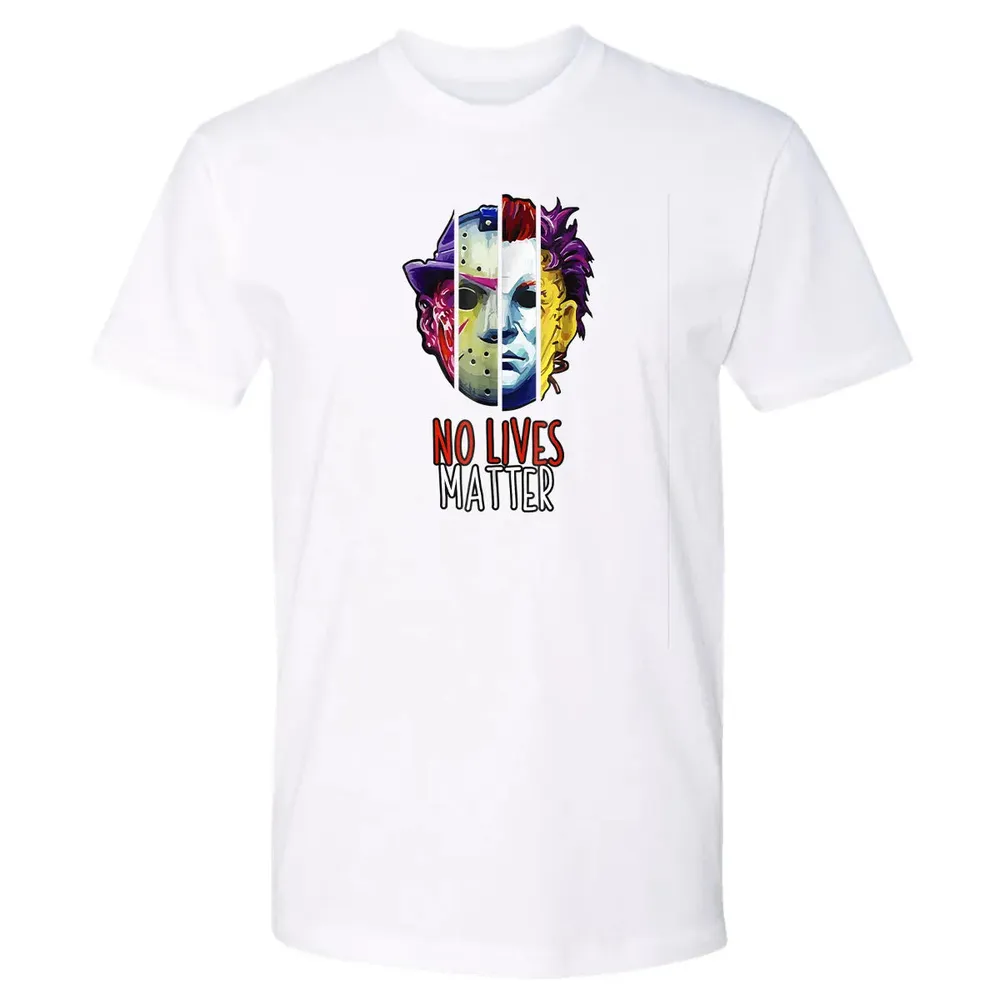 No lives matter horror villains Premium Unisex T-shirt - 4