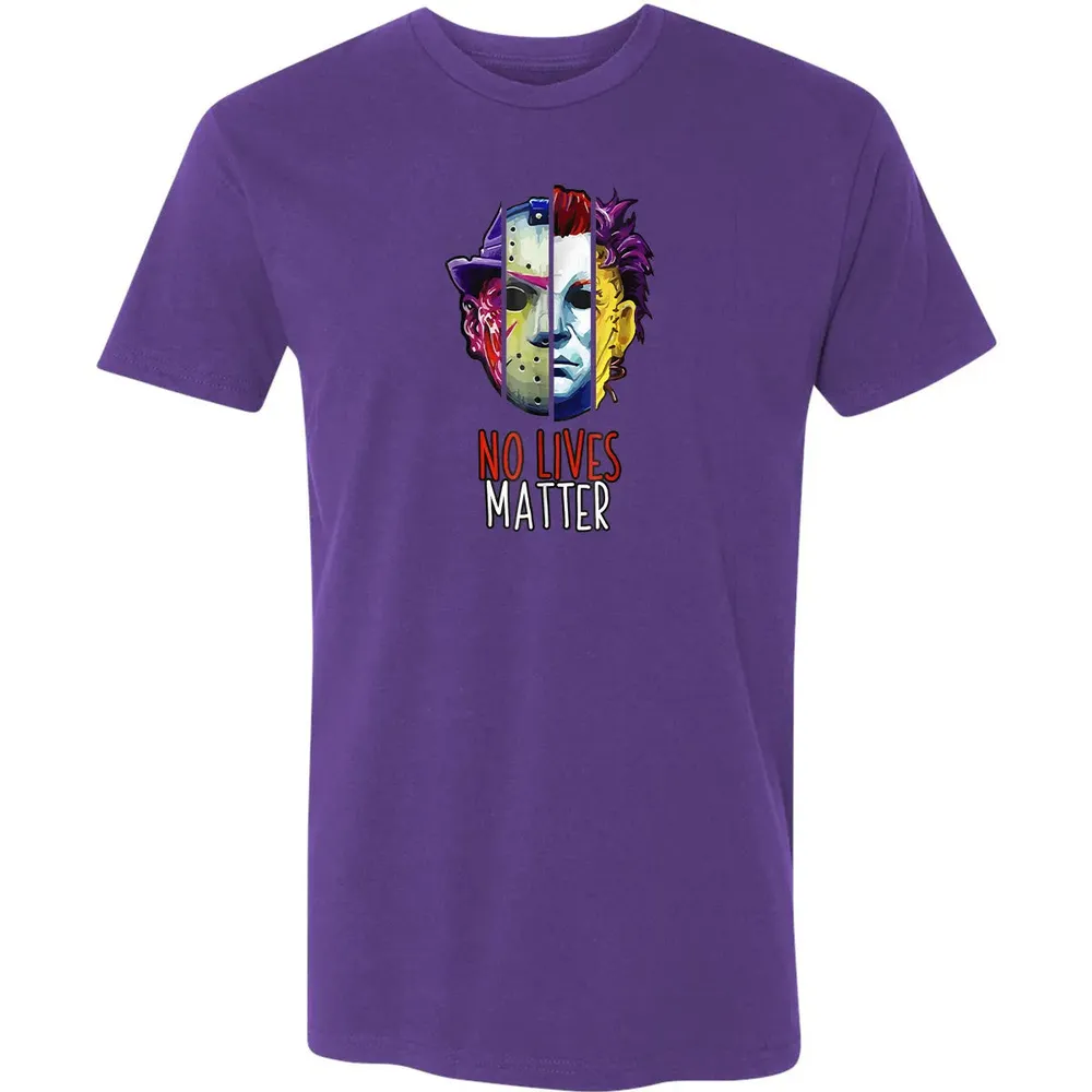 No lives matter horror villains Premium Unisex T-shirt - 7