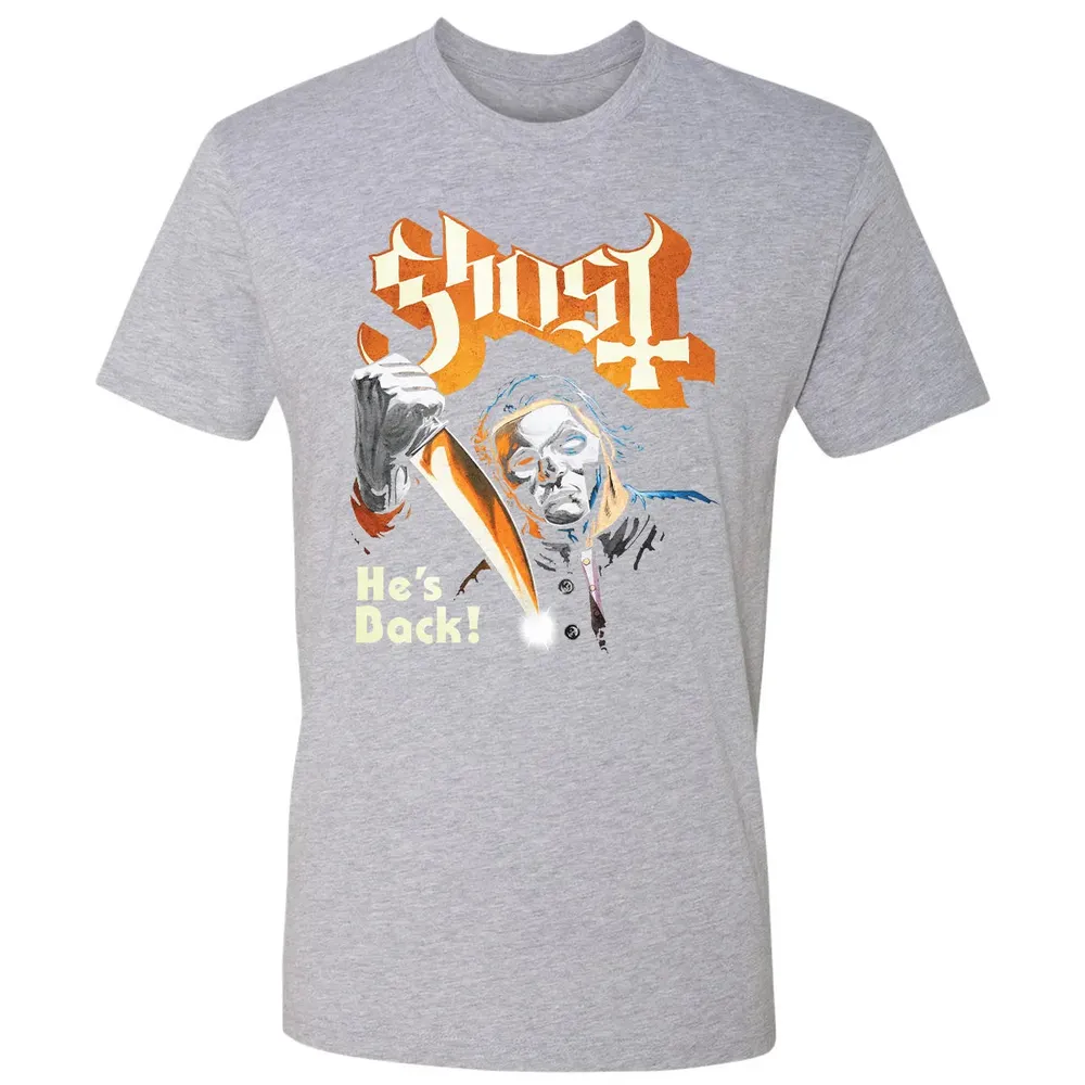 Heâ€™s Back Premium Unisex T-shirt - 9