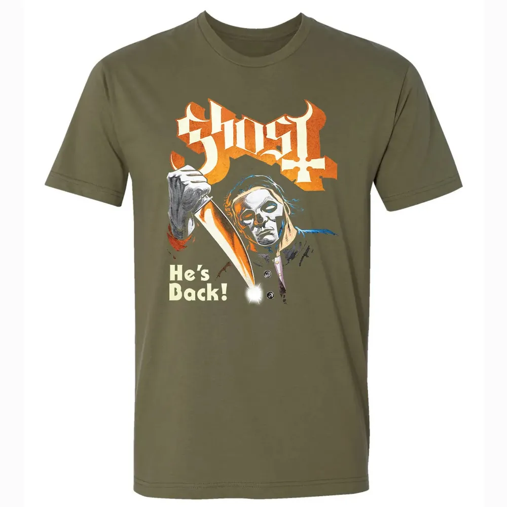 Heâ€™s Back Premium Unisex T-shirt - 5