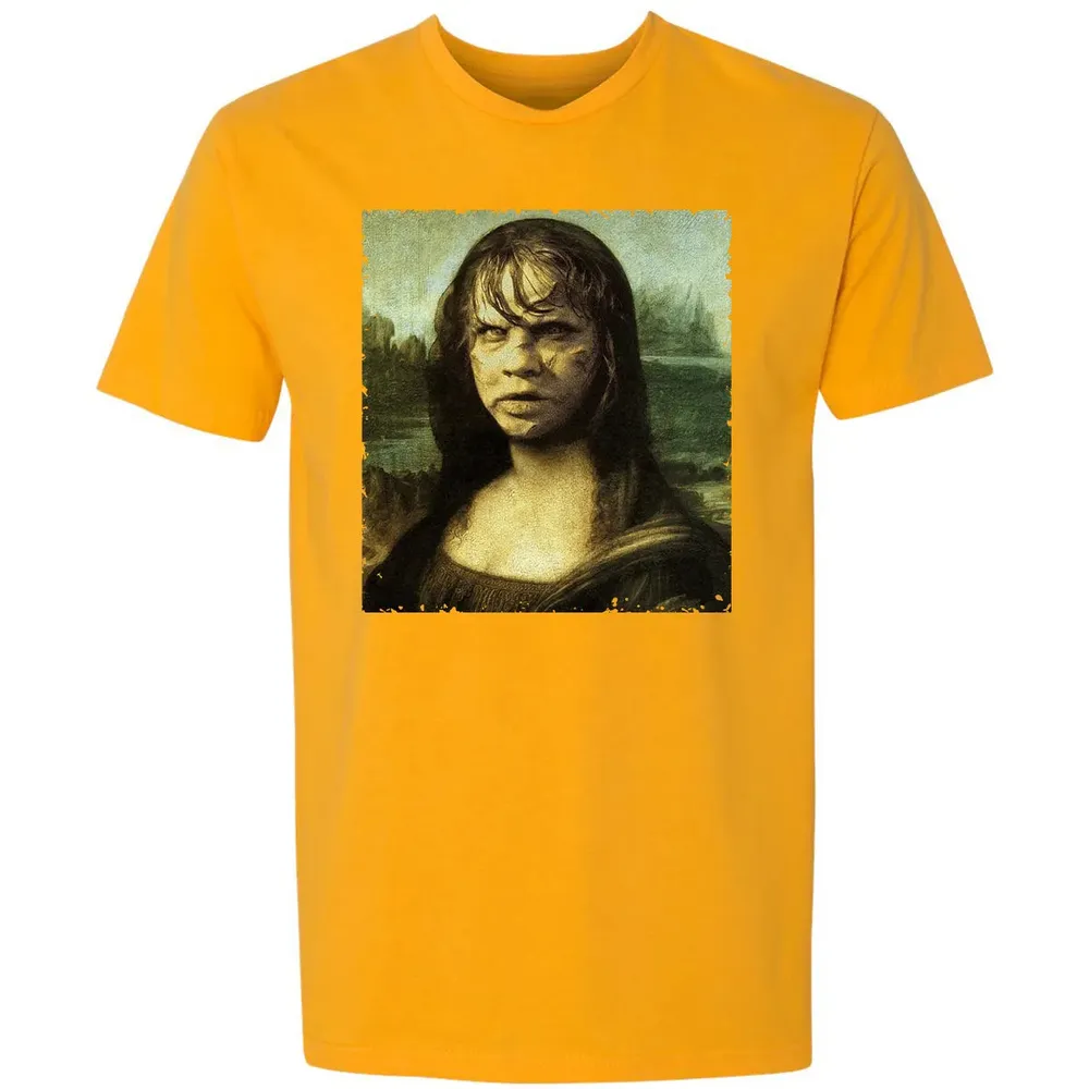 Devil Mona Lisa Premium Unisex T-shirt - 11