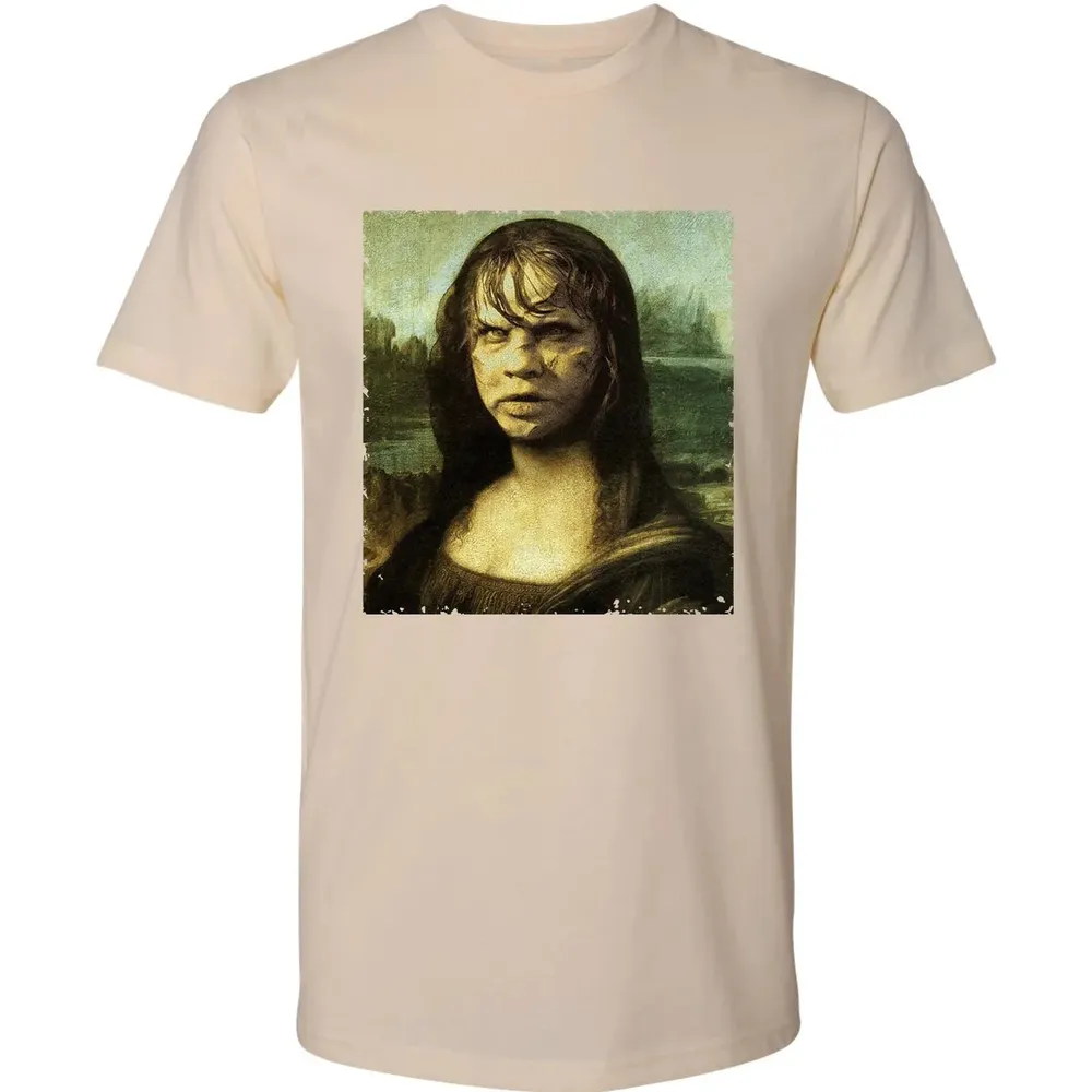 Devil Mona Lisa Premium Unisex T-shirt - 13