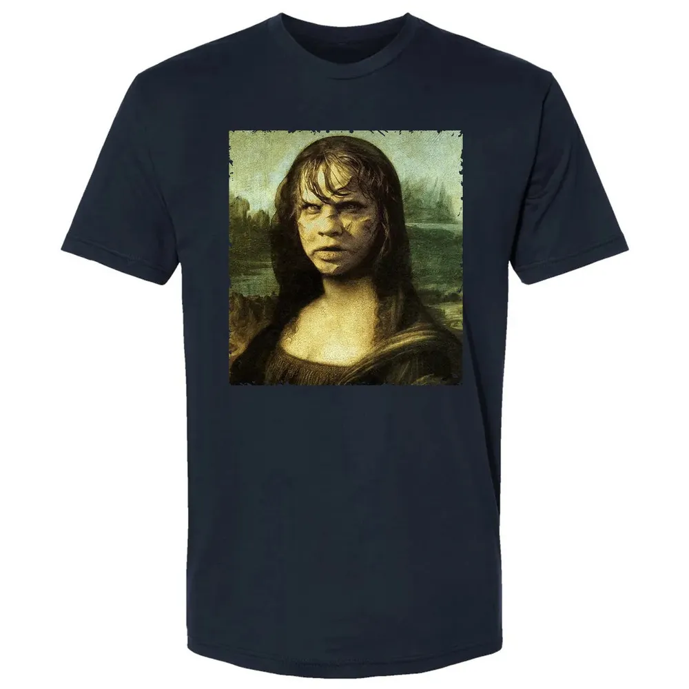 Devil Mona Lisa Premium Unisex T-shirt - 2