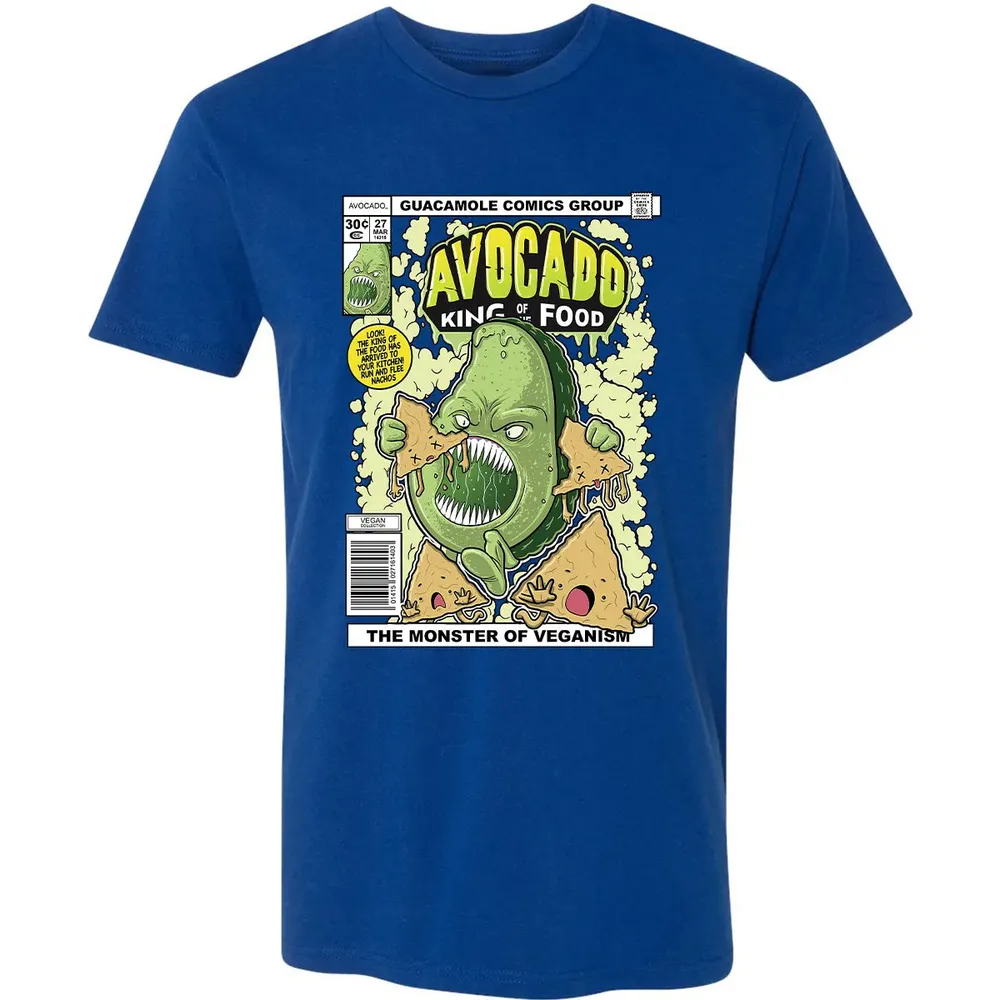 AVOCADO KING OF THE FOOD Premium Unisex T-shirt - 10