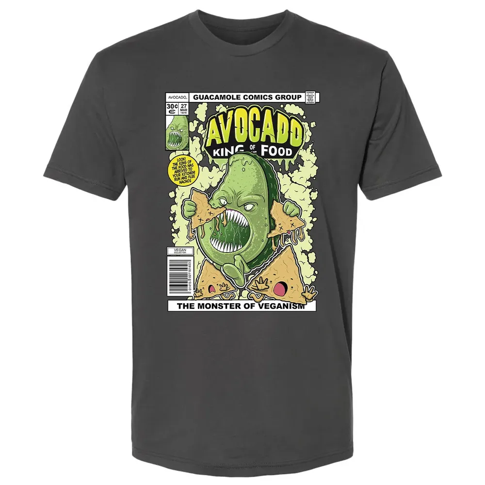 AVOCADO KING OF THE FOOD Premium Unisex T-shirt - 8
