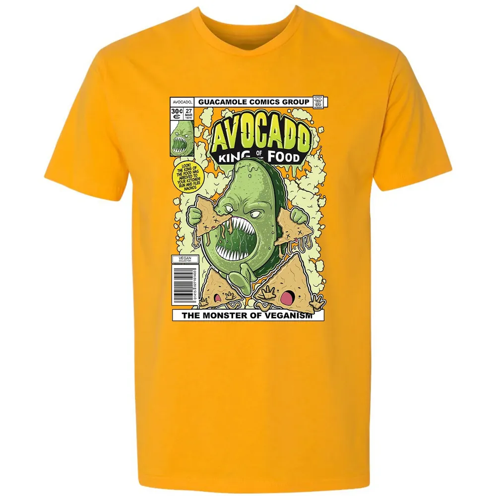 AVOCADO KING OF THE FOOD Premium Unisex T-shirt - 11