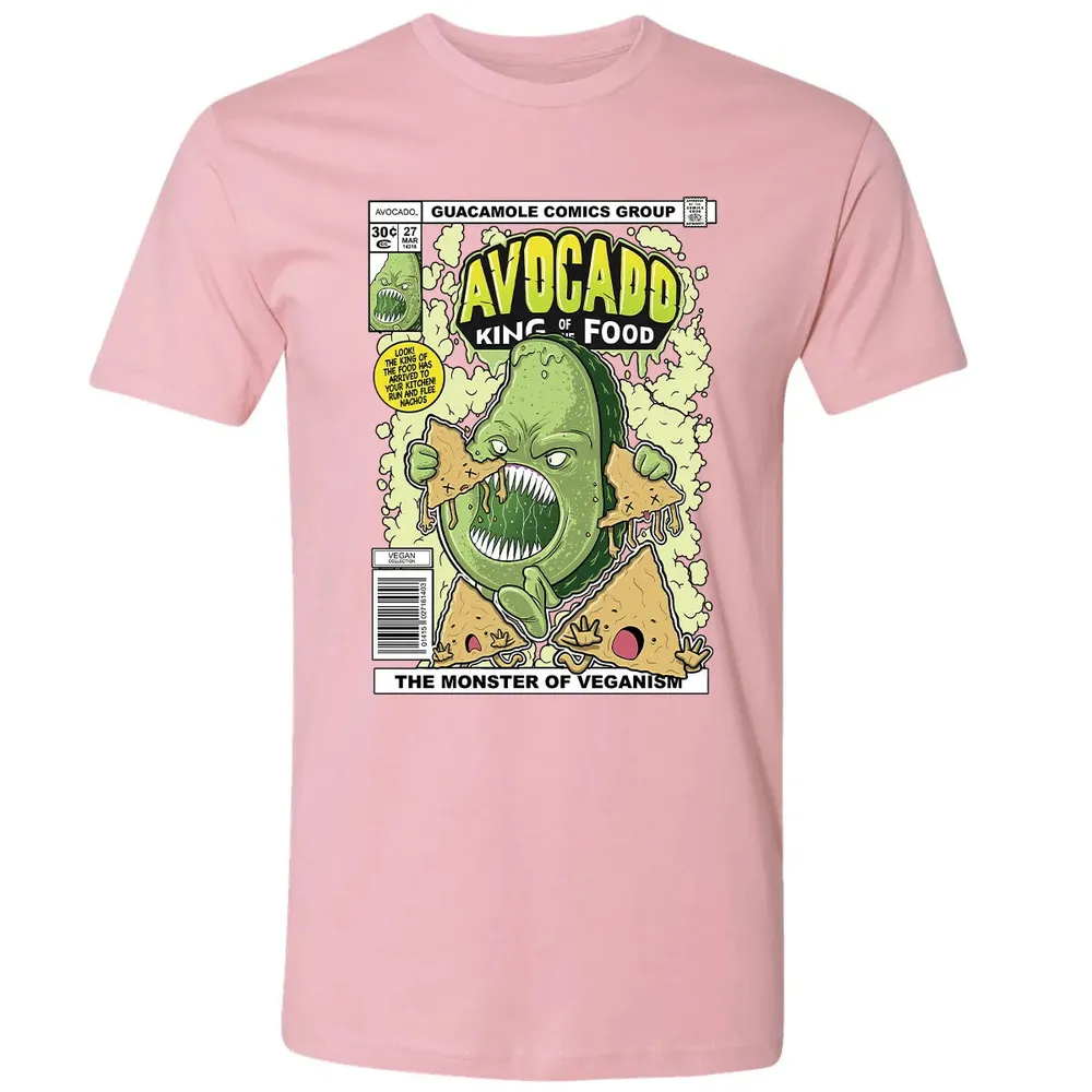 AVOCADO KING OF THE FOOD Premium Unisex T-shirt - 3