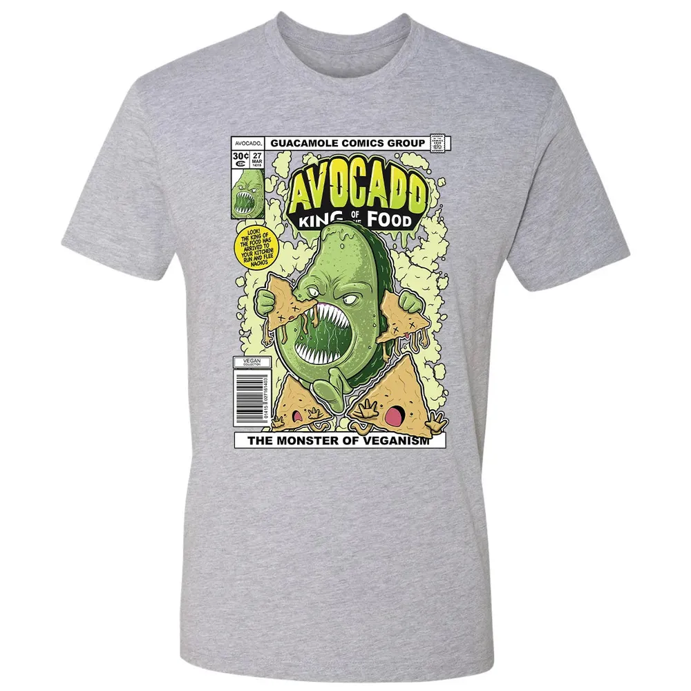AVOCADO KING OF THE FOOD Premium Unisex T-shirt - 9