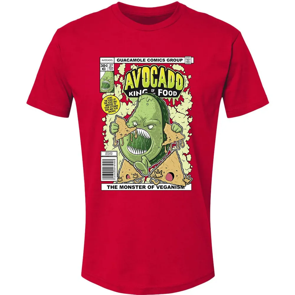 AVOCADO KING OF THE FOOD Premium Unisex T-shirt - 6