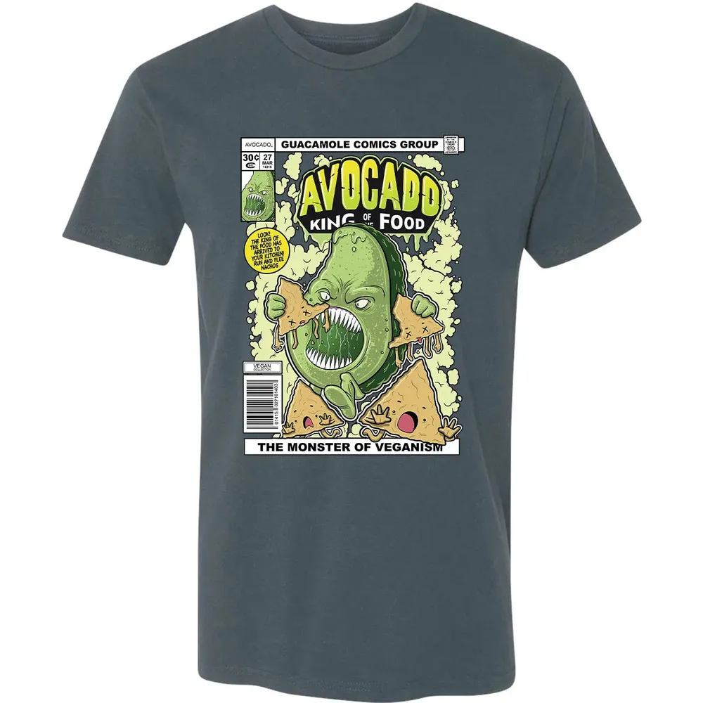 AVOCADO KING OF THE FOOD Premium Unisex T-shirt - 14