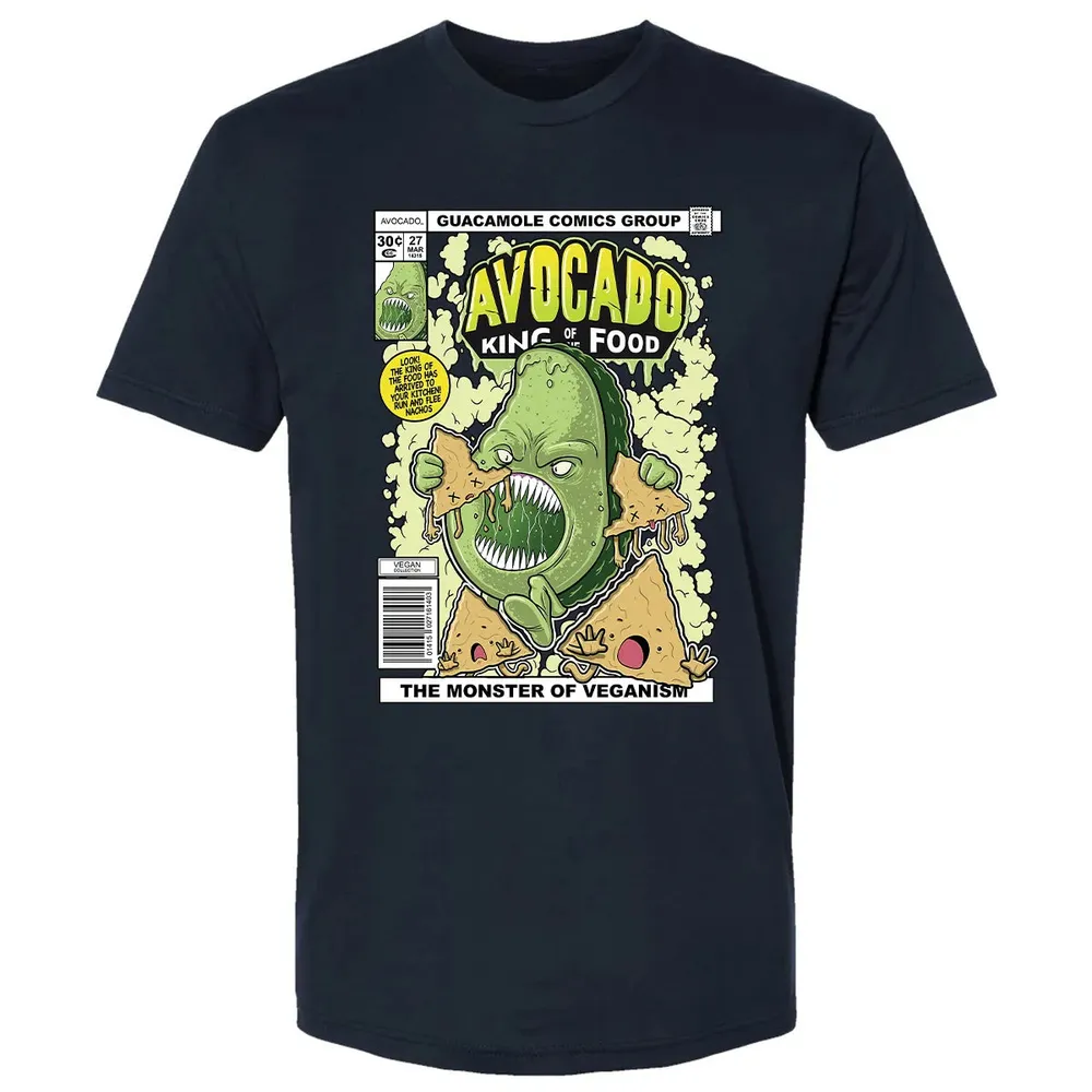 AVOCADO KING OF THE FOOD Premium Unisex T-shirt - 2