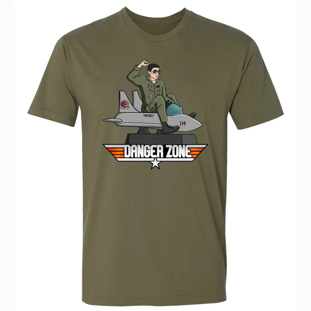 Danger Zone Premium Unisex T-shirt - 5