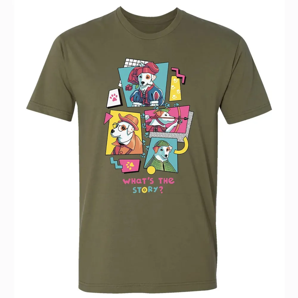 What's The Story Premium Unisex T-shirt - 5