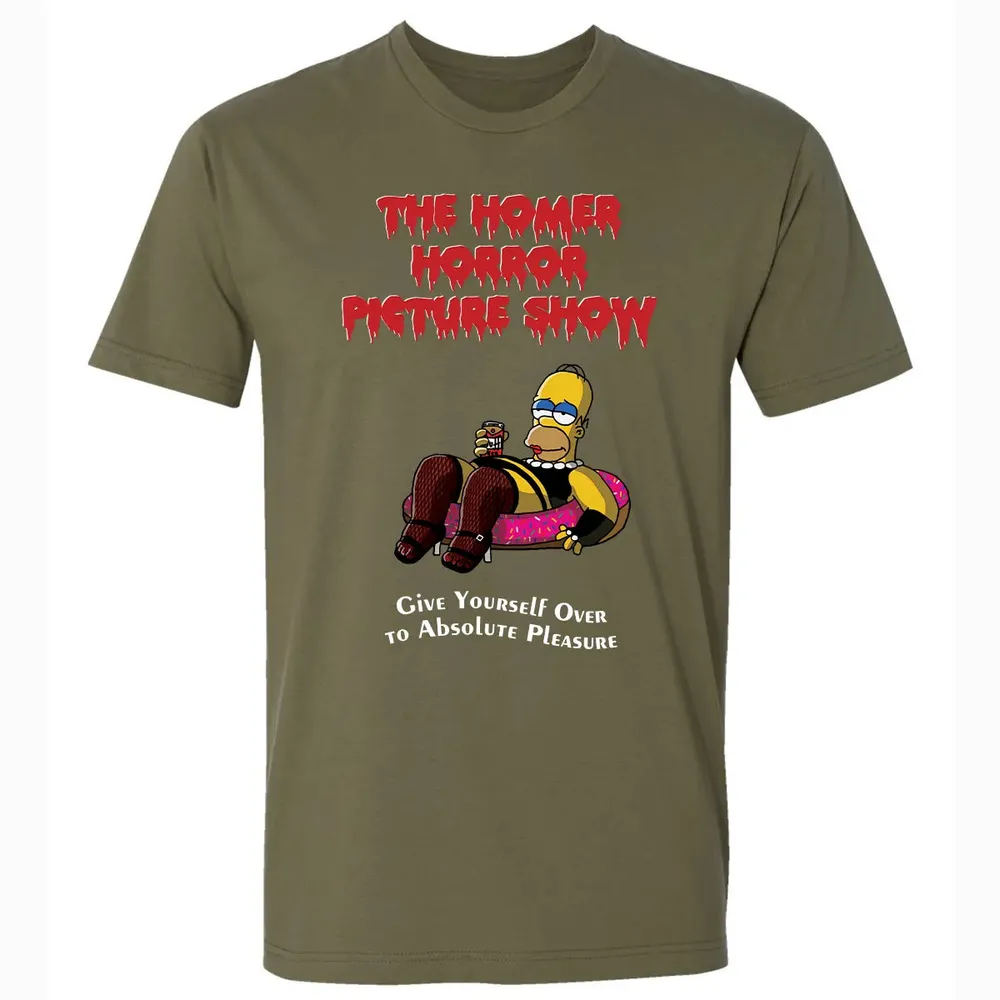 The Homer Horror Picture Show Premium Unisex T-shirt - 5