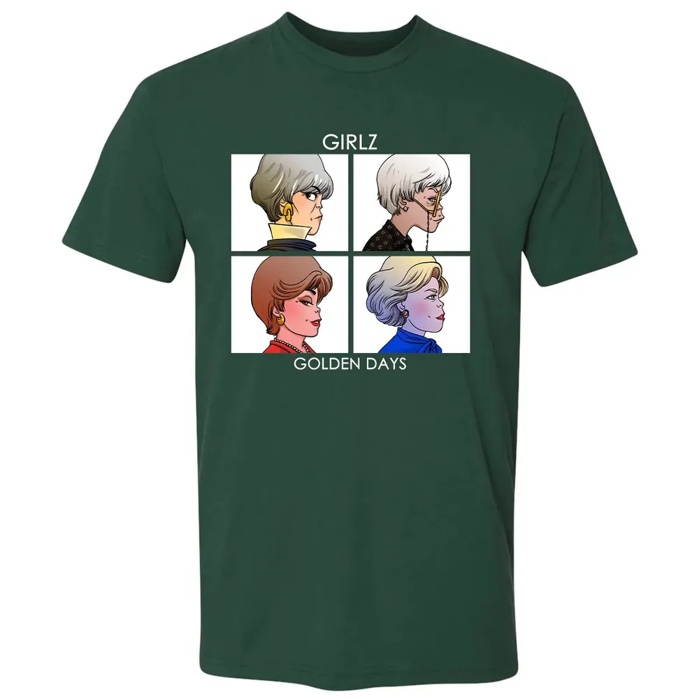 Girlz Golden Days Premium Unisex T-shirt - 12