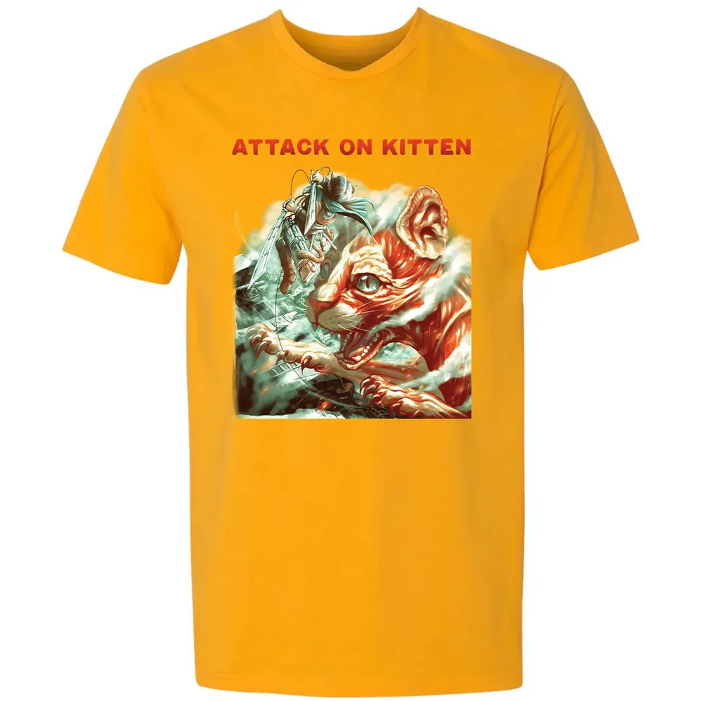 Attatck On Kitten Premium Unisex T-shirt - 11