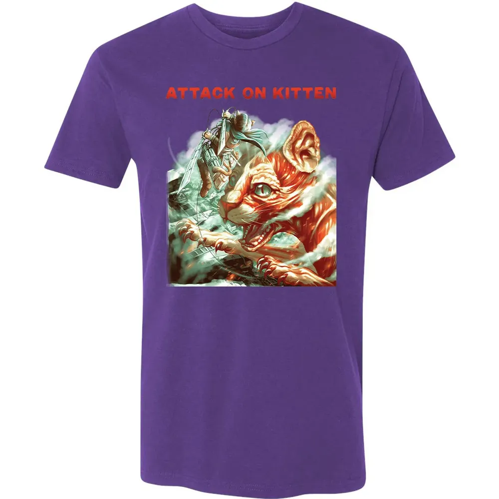 Attatck On Kitten Premium Unisex T-shirt - 7