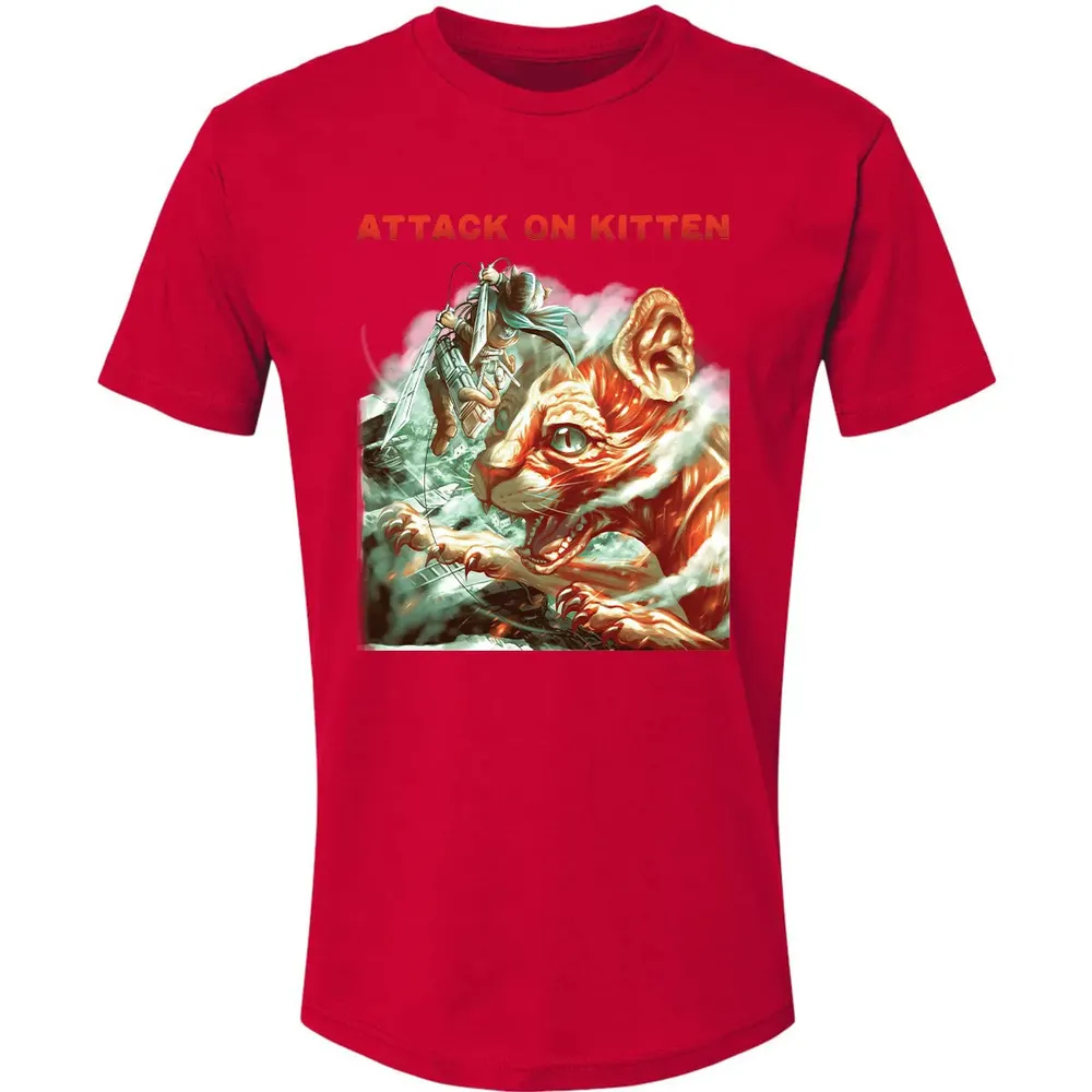 Attatck On Kitten Premium Unisex T-shirt - 6
