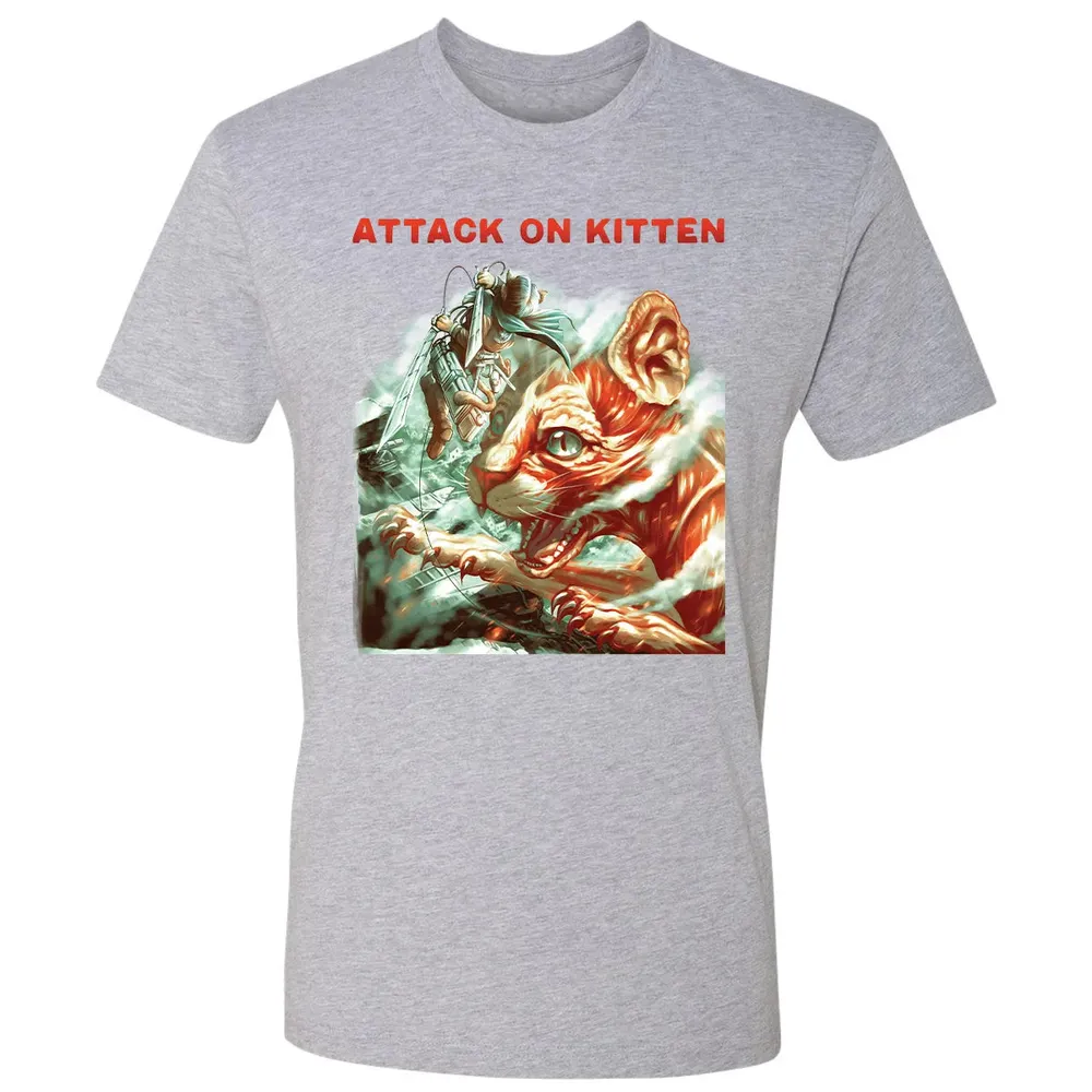 Attatck On Kitten Premium Unisex T-shirt - 9